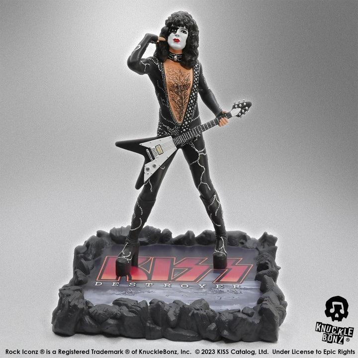 KNUKISS500 Kiss Destroyer - Rock Iconz Statues [Set of 4] - KnuckleBonz - Titan Pop Culture