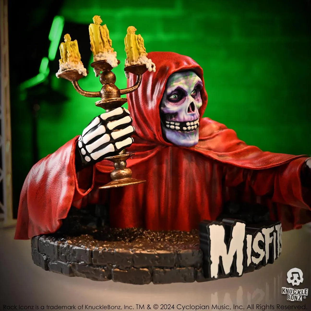 KNUMISFITSAMPSYCHO100 Misfits - American Psycho Fiend 3D Vinyl Statue - KnuckleBonz - Titan Pop Culture