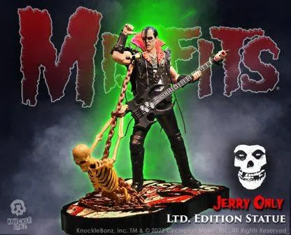 KNUMISFITSJERRY100 Misfits - Jerry Only Rock Iconz Statue - KnuckleBonz - Titan Pop Culture