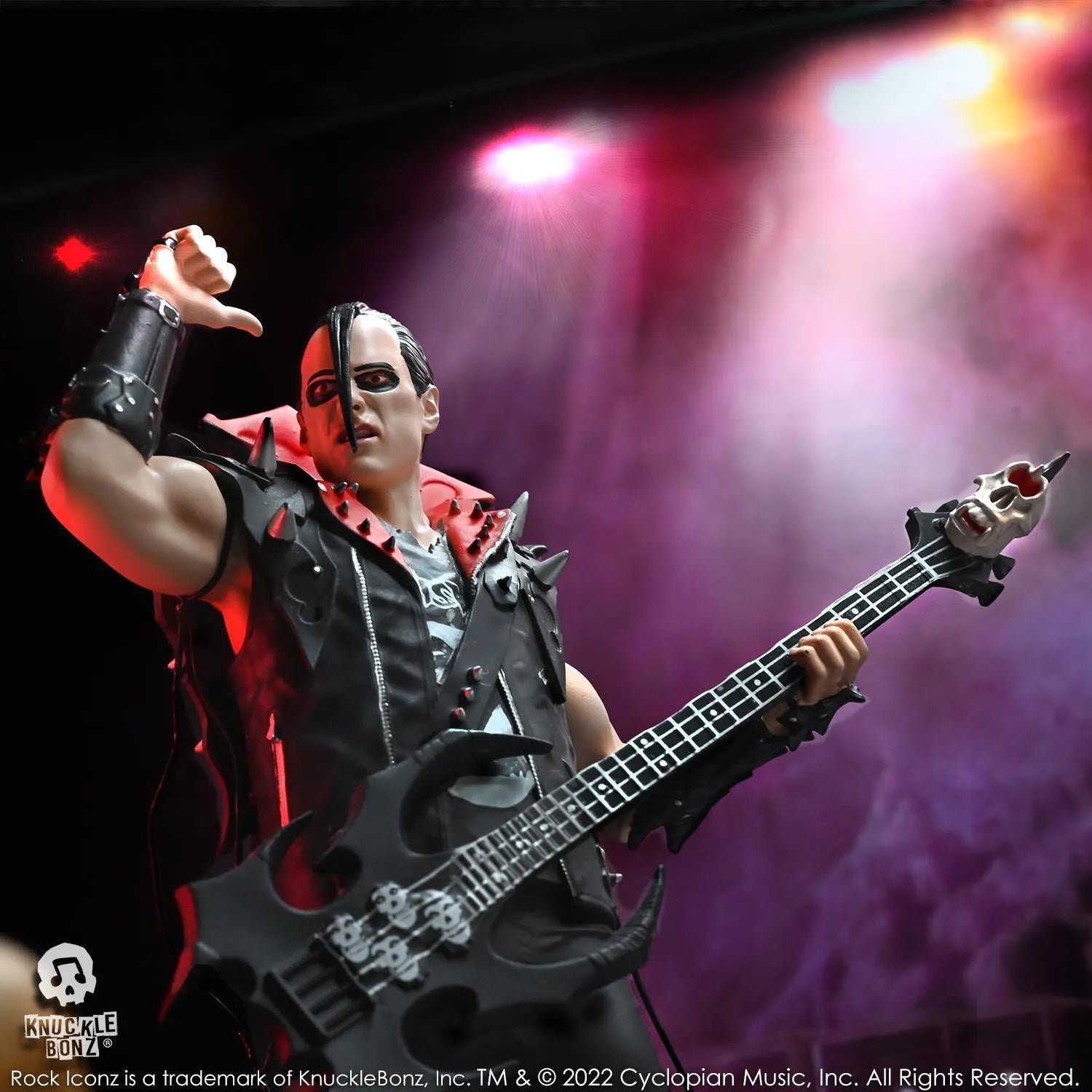 KNUMISFITSJERRY100 Misfits - Jerry Only Rock Iconz Statue - KnuckleBonz - Titan Pop Culture