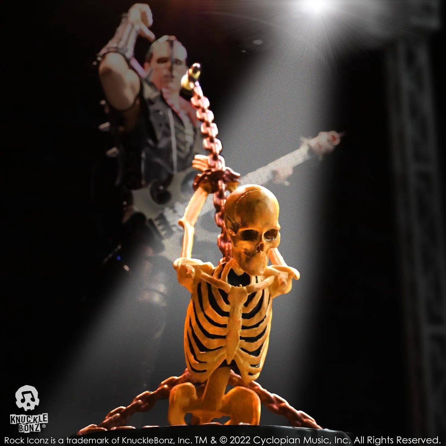KNUMISFITSJERRY100 Misfits - Jerry Only Rock Iconz Statue - KnuckleBonz - Titan Pop Culture