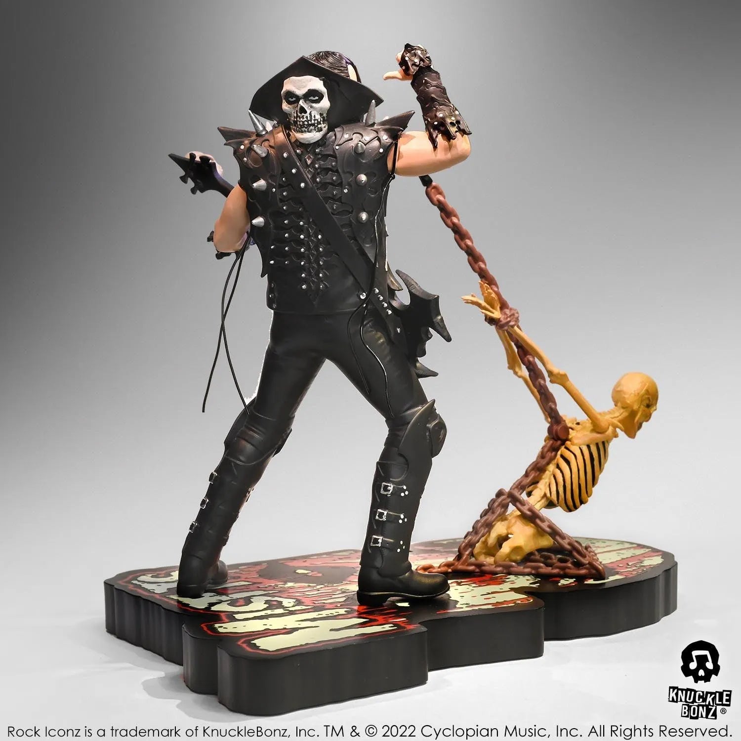 KNUMISFITSJERRY100 Misfits - Jerry Only Rock Iconz Statue - KnuckleBonz - Titan Pop Culture