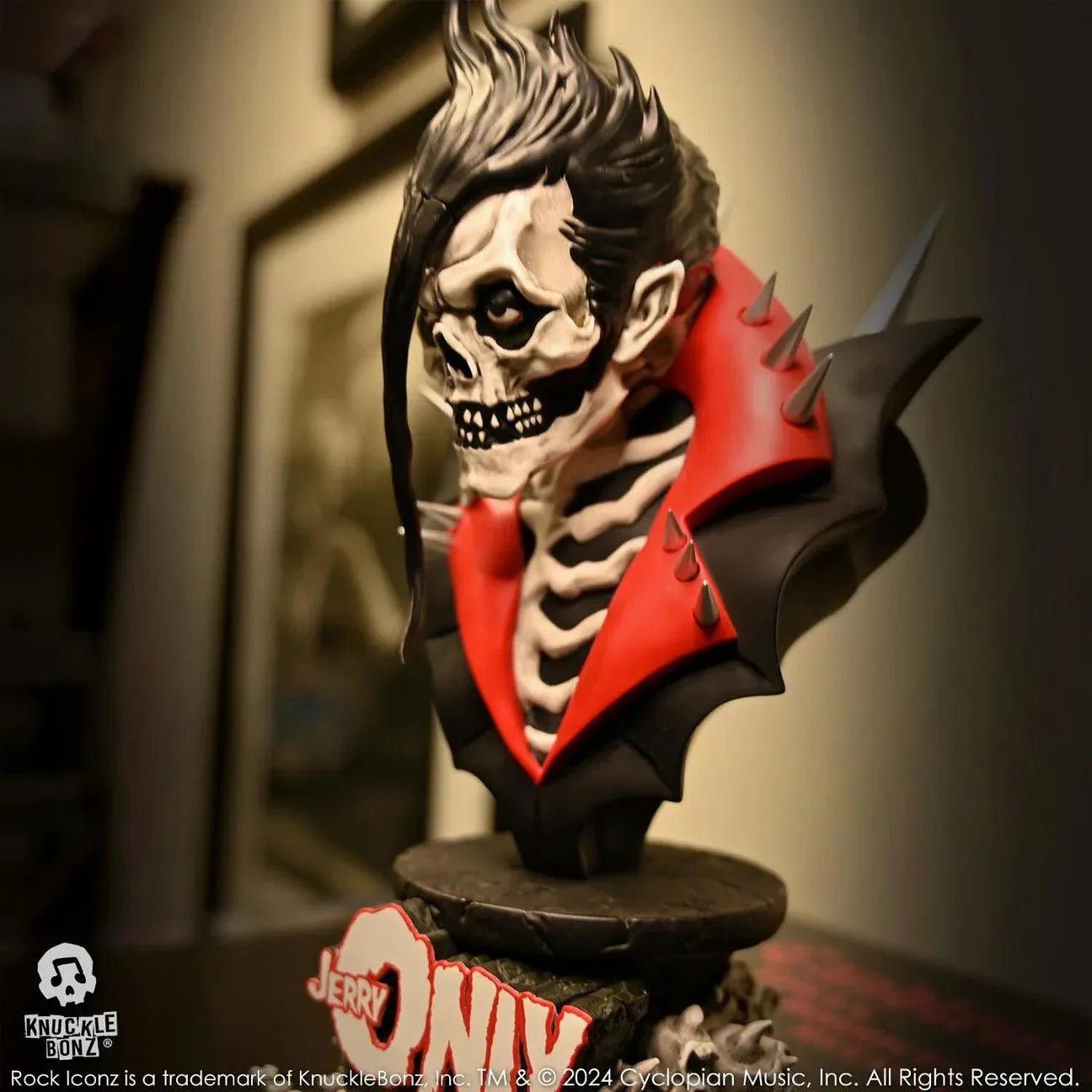 KNUMISFITSJOANTIHERO100 Misfits - Jerry Only Anti-Hero Bust 3D Vinyl - KnuckleBonz - Titan Pop Culture