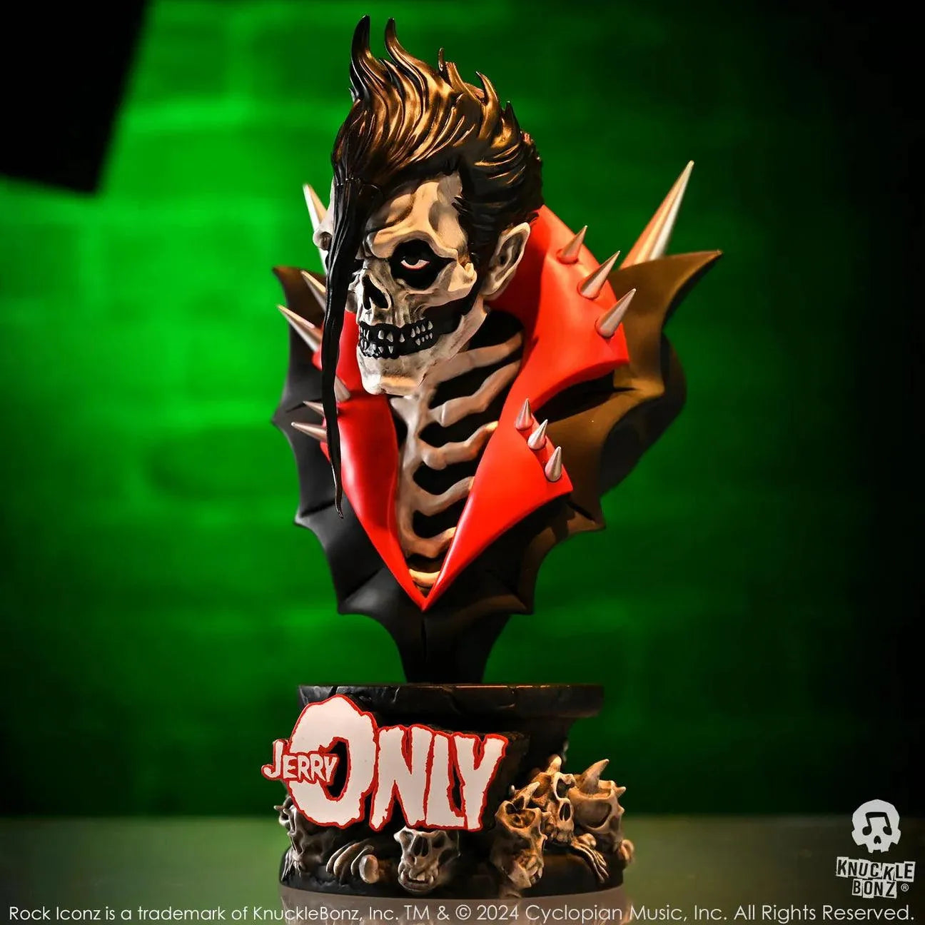 KNUMISFITSJOANTIHERO100 Misfits - Jerry Only Anti-Hero Bust 3D Vinyl - KnuckleBonz - Titan Pop Culture