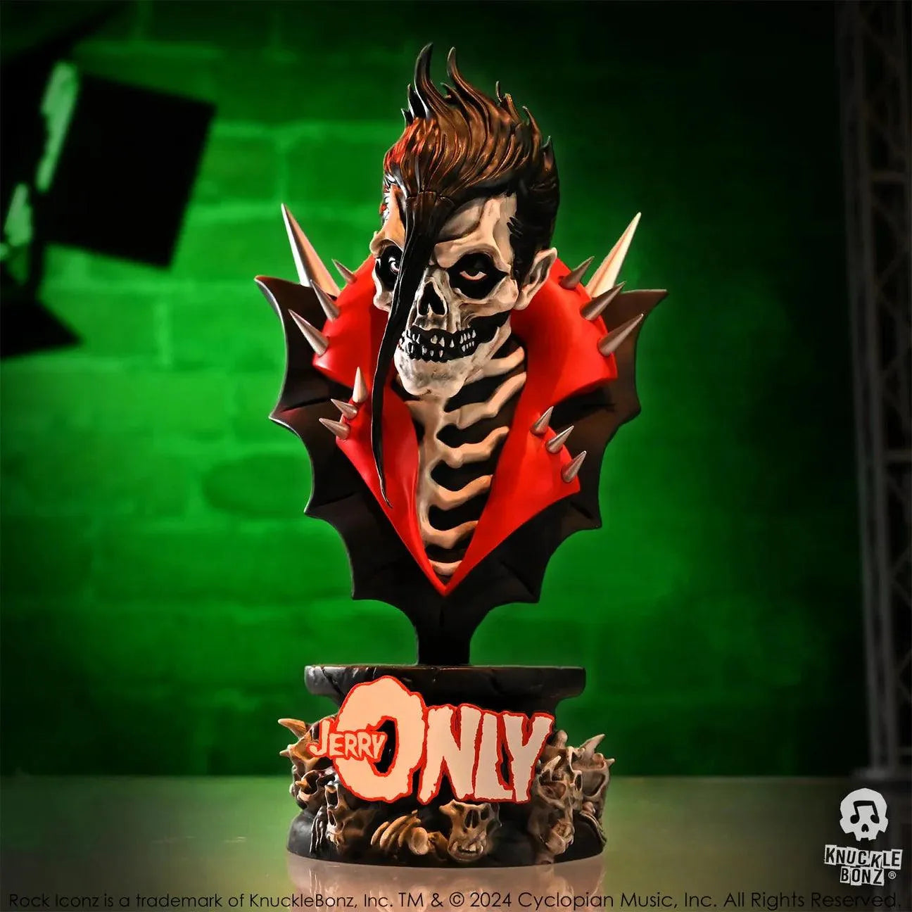 KNUMISFITSJOANTIHERO100 Misfits - Jerry Only Anti-Hero Bust 3D Vinyl - KnuckleBonz - Titan Pop Culture