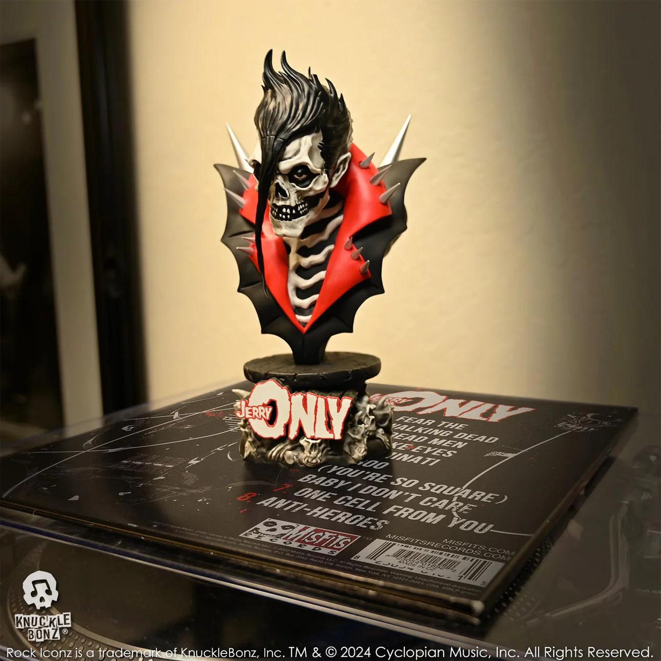 KNUMISFITSJOANTIHERO100 Misfits - Jerry Only Anti-Hero Bust 3D Vinyl - KnuckleBonz - Titan Pop Culture