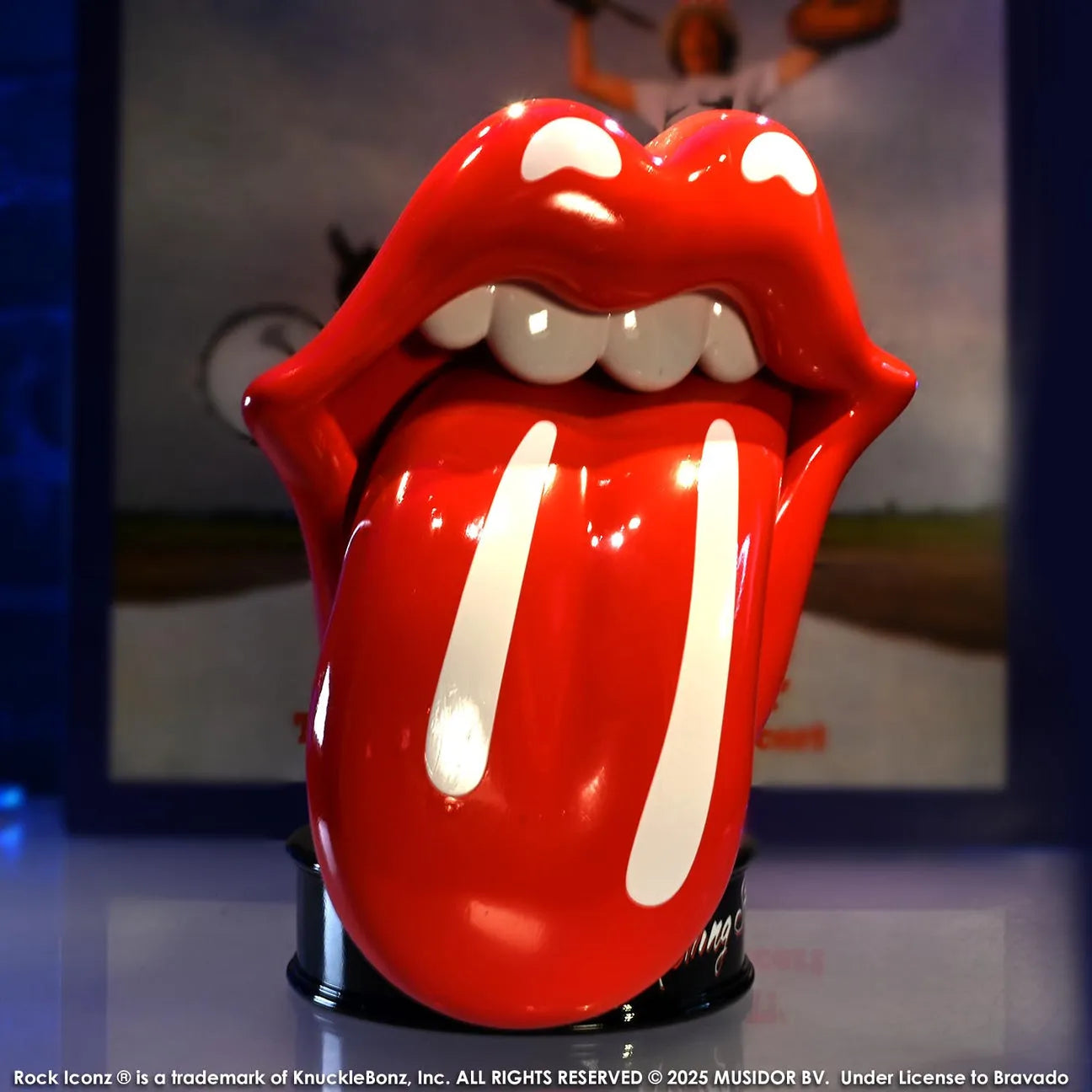 KNURSTONES100LICKCL The Rolling Stones - Licks (Classic) Statue - KnuckleBonz - Titan Pop Culture