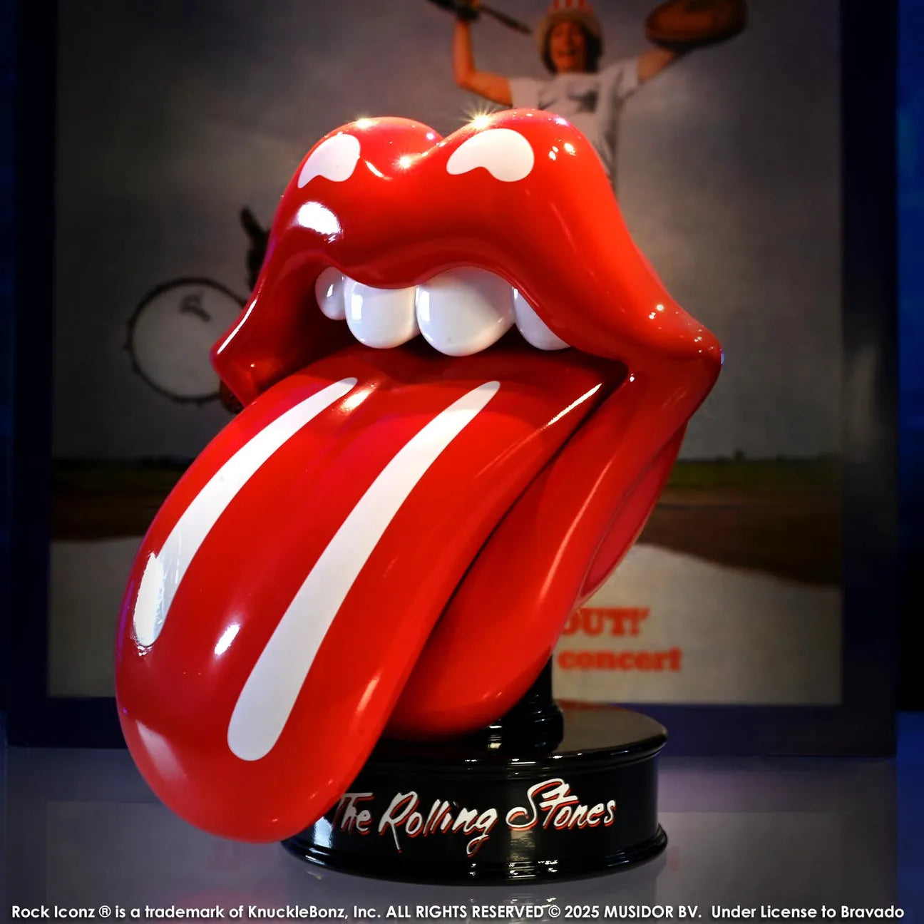 KNURSTONES100LICKCL The Rolling Stones - Licks (Classic) Statue - KnuckleBonz - Titan Pop Culture