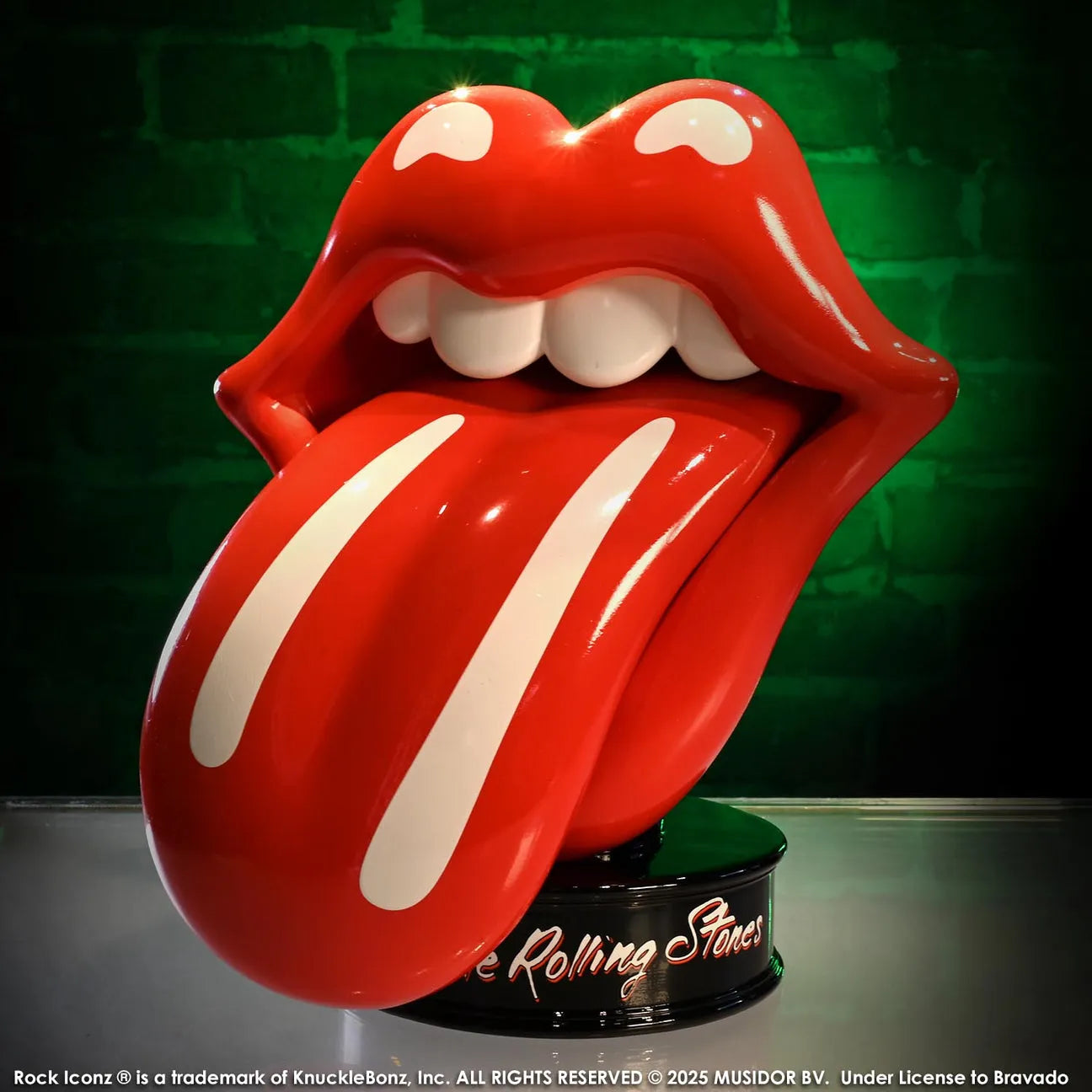 KNURSTONES100LICKCL The Rolling Stones - Licks (Classic) Statue - KnuckleBonz - Titan Pop Culture