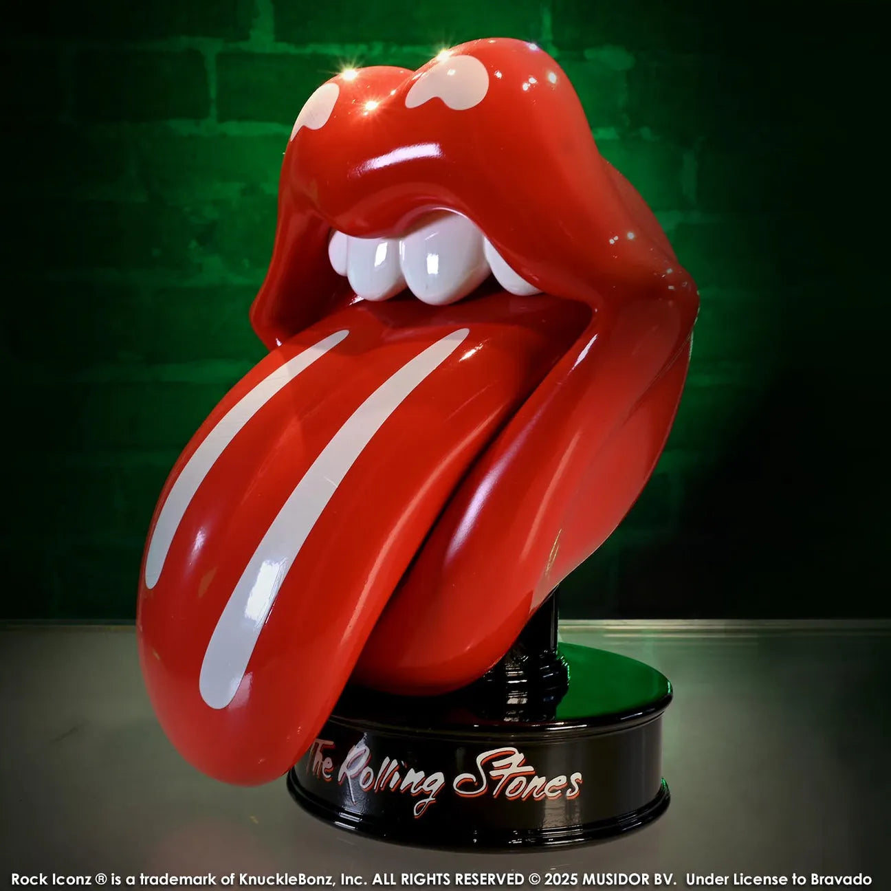 KNURSTONES100LICKCL The Rolling Stones - Licks (Classic) Statue - KnuckleBonz - Titan Pop Culture