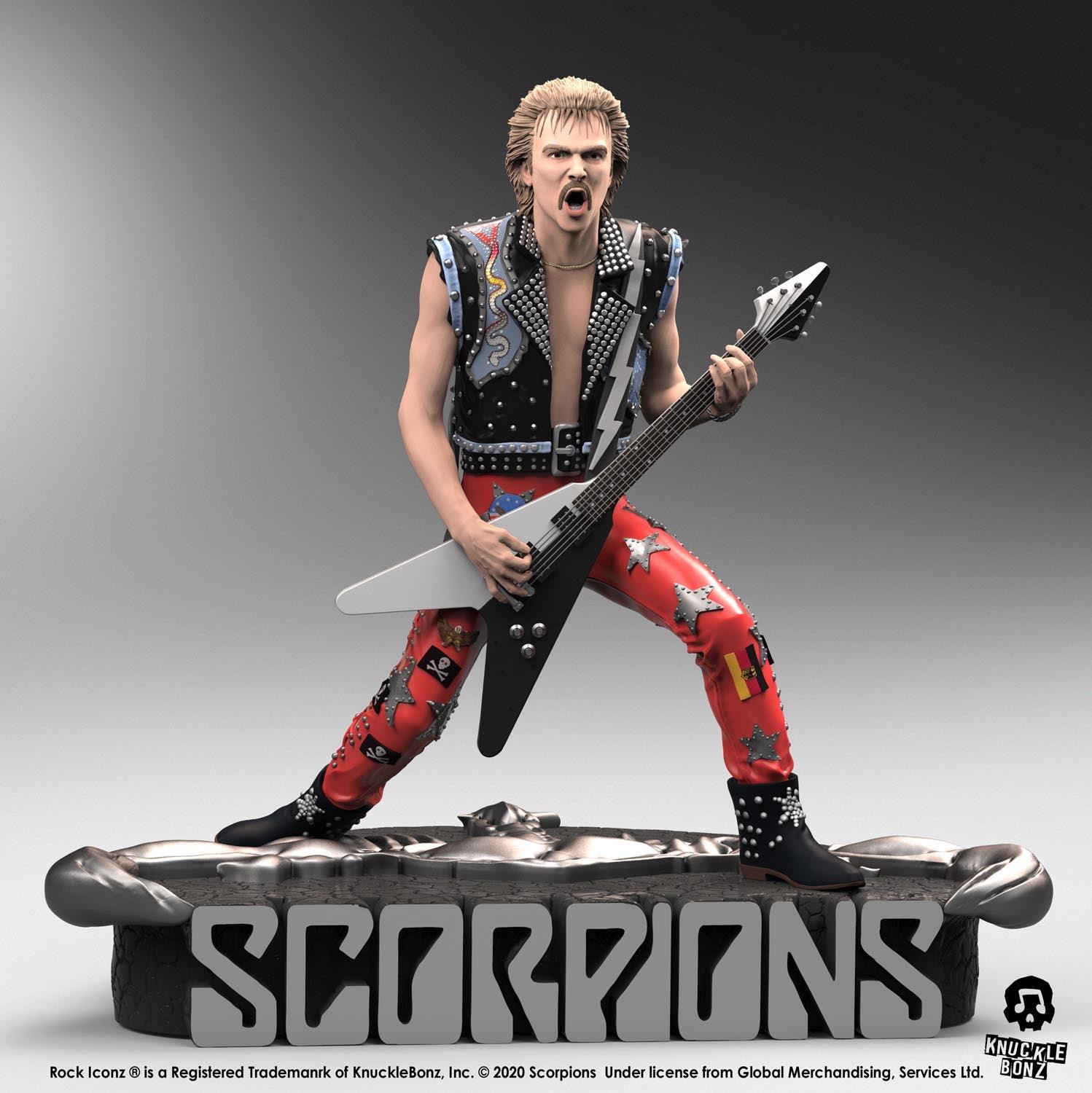 KNUSCORPIONS100 Scorpions - Rudolf, Klaus & Matthias Rock Iconz Statue Set - KnuckleBonz - Titan Pop Culture