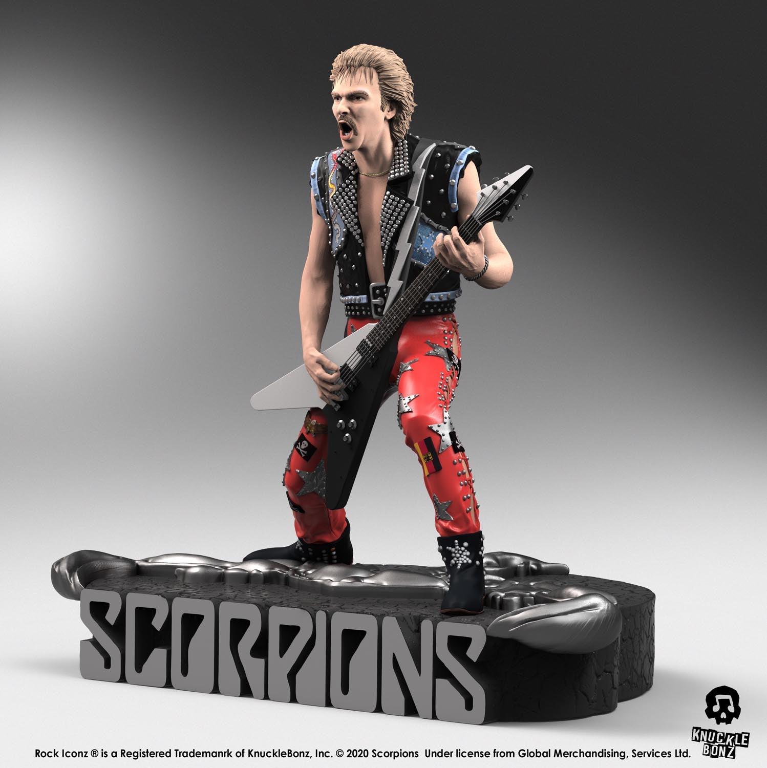 KNUSCORPIONS100 Scorpions - Rudolf, Klaus & Matthias Rock Iconz Statue Set - KnuckleBonz - Titan Pop Culture