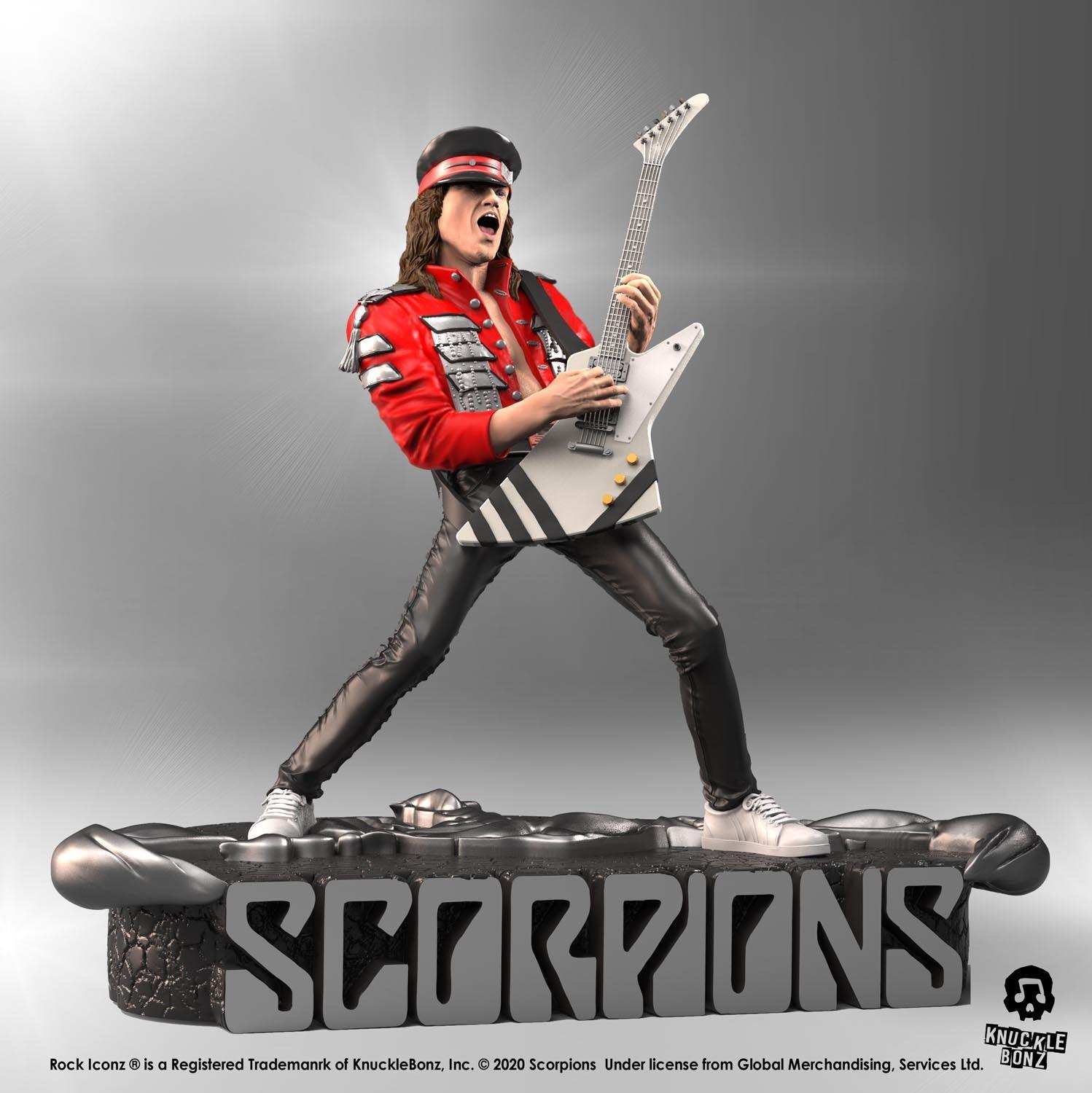 KNUSCORPIONS100 Scorpions - Rudolf, Klaus & Matthias Rock Iconz Statue Set - KnuckleBonz - Titan Pop Culture