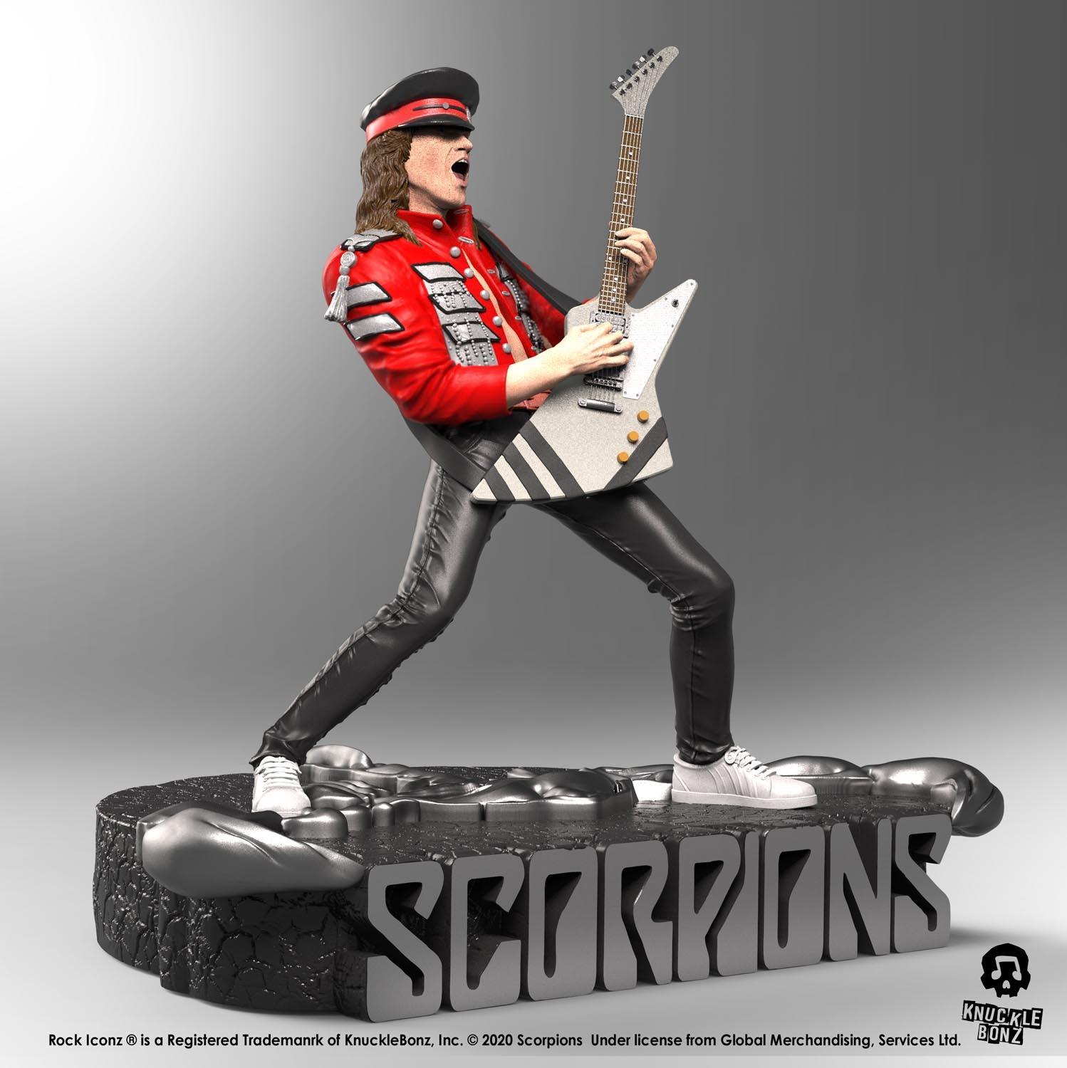 KNUSCORPIONS100 Scorpions - Rudolf, Klaus & Matthias Rock Iconz Statue Set - KnuckleBonz - Titan Pop Culture