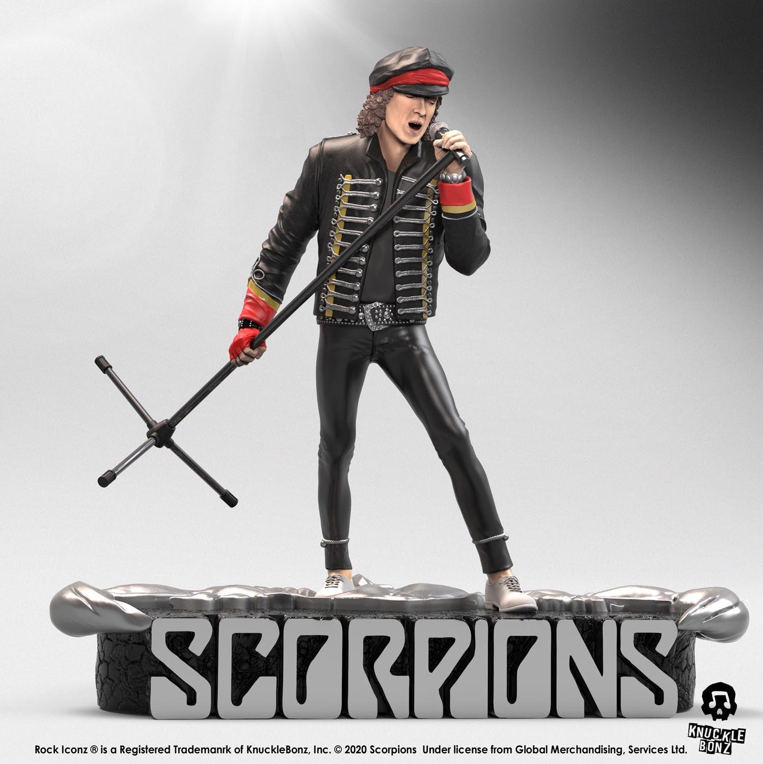 KNUSCORPIONS100 Scorpions - Rudolf, Klaus & Matthias Rock Iconz Statue Set - KnuckleBonz - Titan Pop Culture