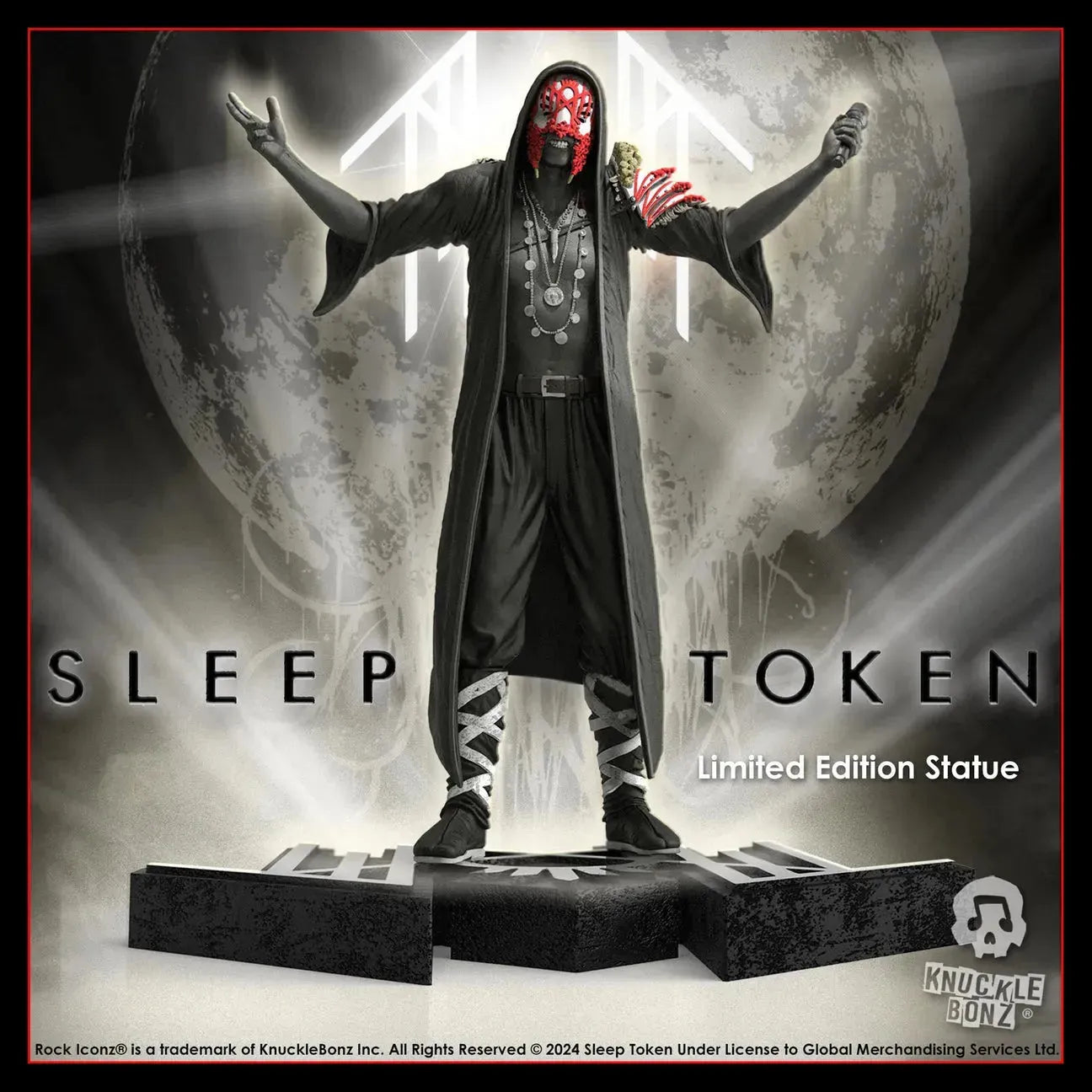 KNUSLEEPTOKEN100 Sleep Token - Vessel Rock Iconz Statue - KnuckleBonz - Titan Pop Culture