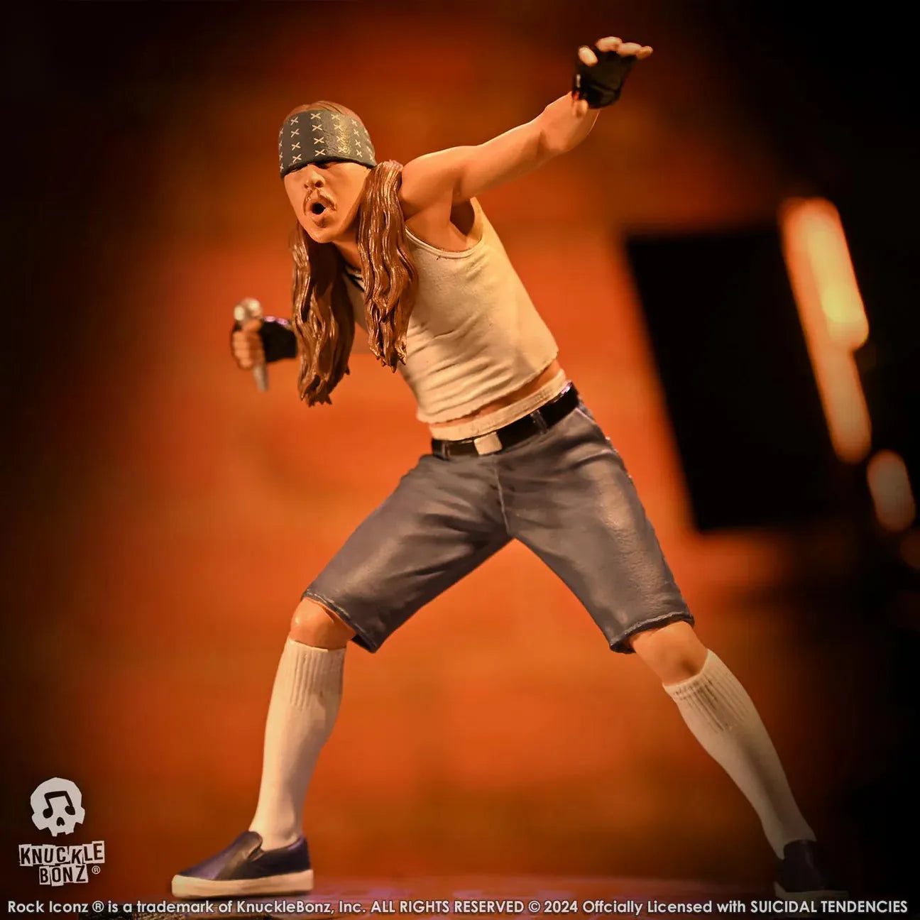 KNUSUICTENDMM100 Suicidal Tendencies - Mike Muir Rock Iconz Statue - KnuckleBonz - Titan Pop Culture