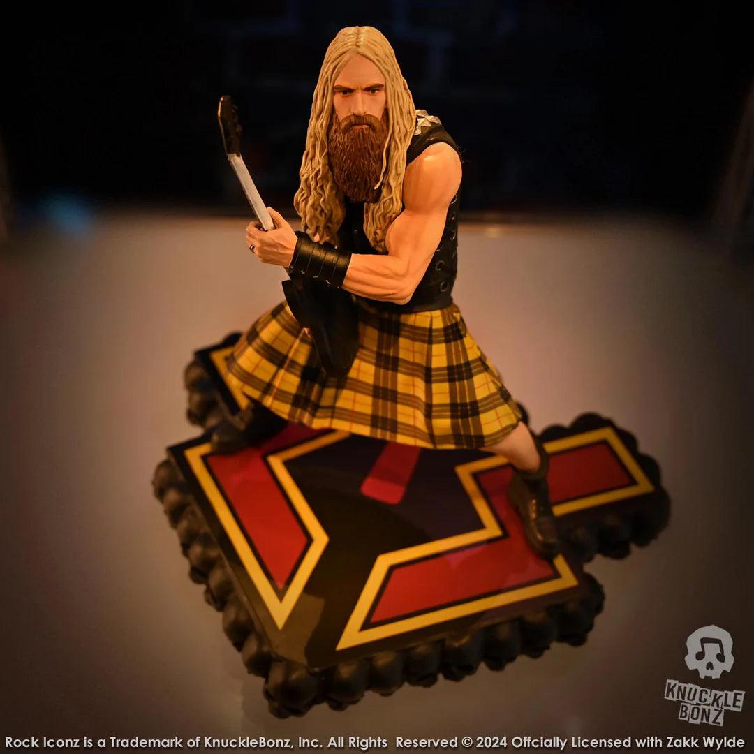 KNUZAKK200 Zakk Wylde - Zakk Wylde 2 Rock Iconz Statue - KnuckleBonz - Titan Pop Culture