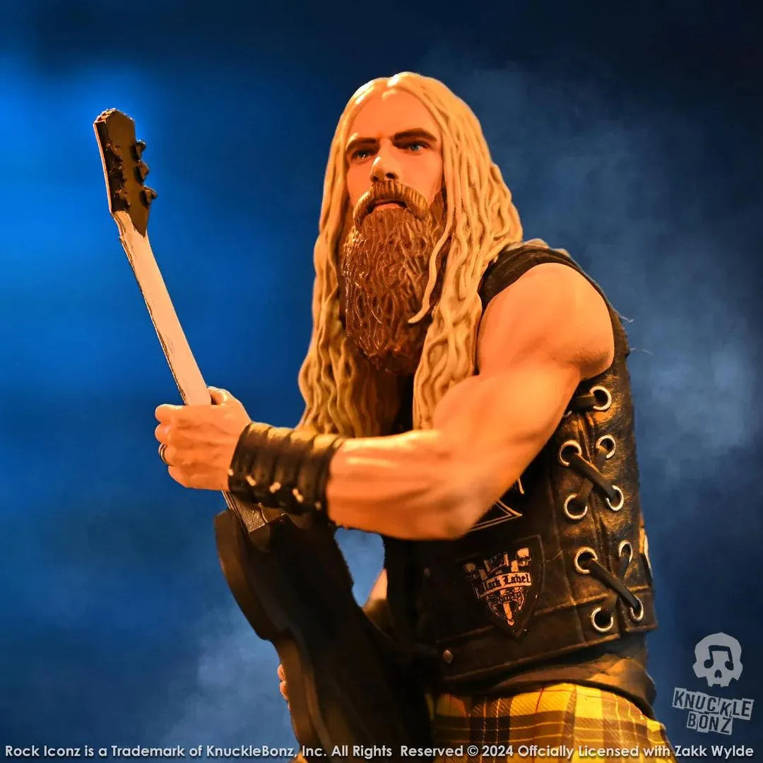 KNUZAKK200 Zakk Wylde - Zakk Wylde 2 Rock Iconz Statue - KnuckleBonz - Titan Pop Culture