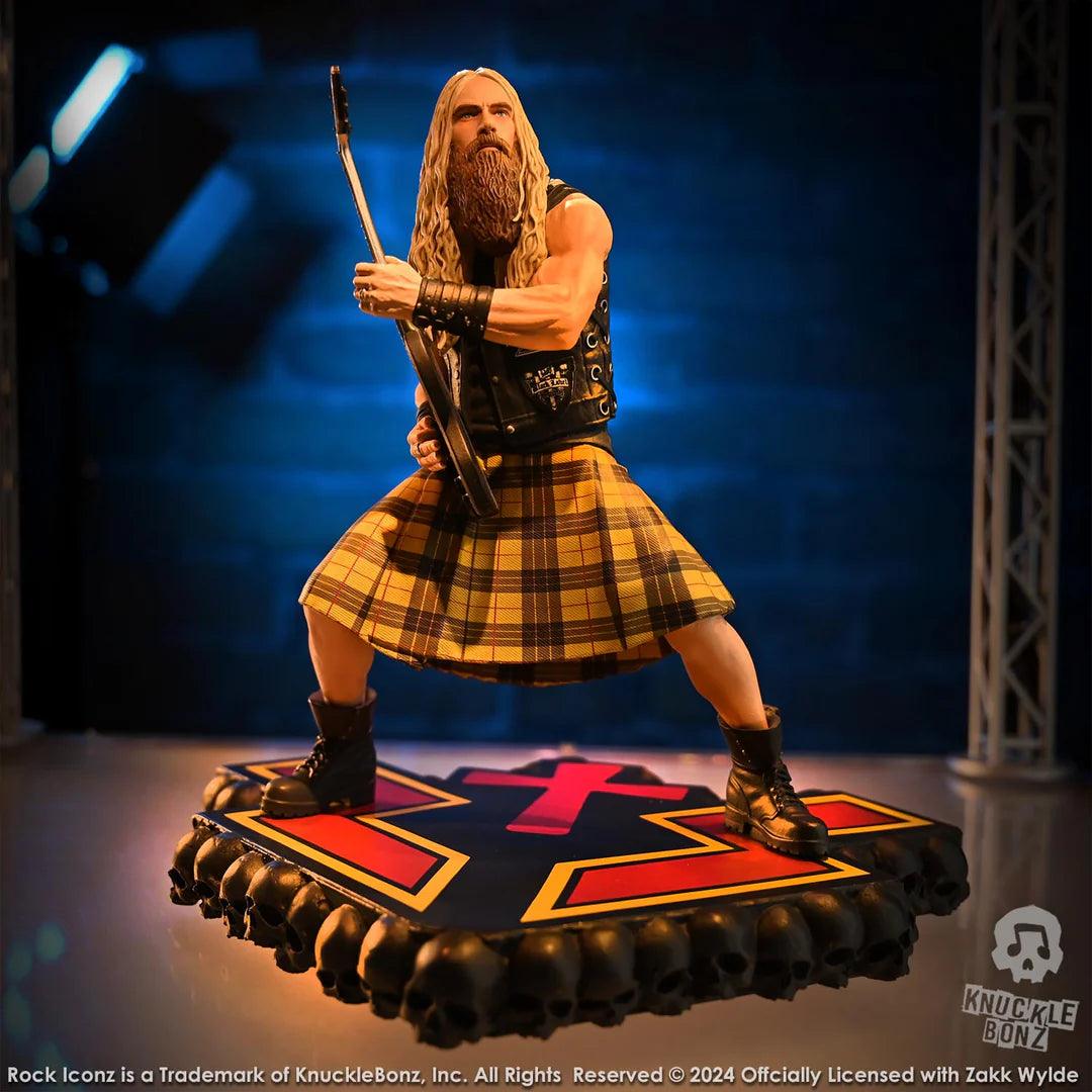 KNUZAKK200 Zakk Wylde - Zakk Wylde 2 Rock Iconz Statue - KnuckleBonz - Titan Pop Culture