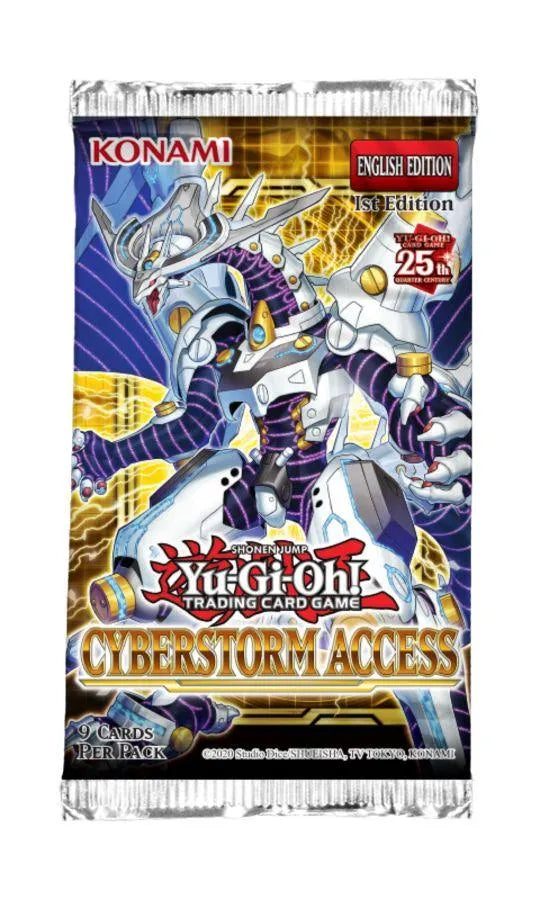 KON16058 Yu-Gi-Oh! - Cyberstorm Access Booster (Display of 24) - Konami - Titan Pop Culture