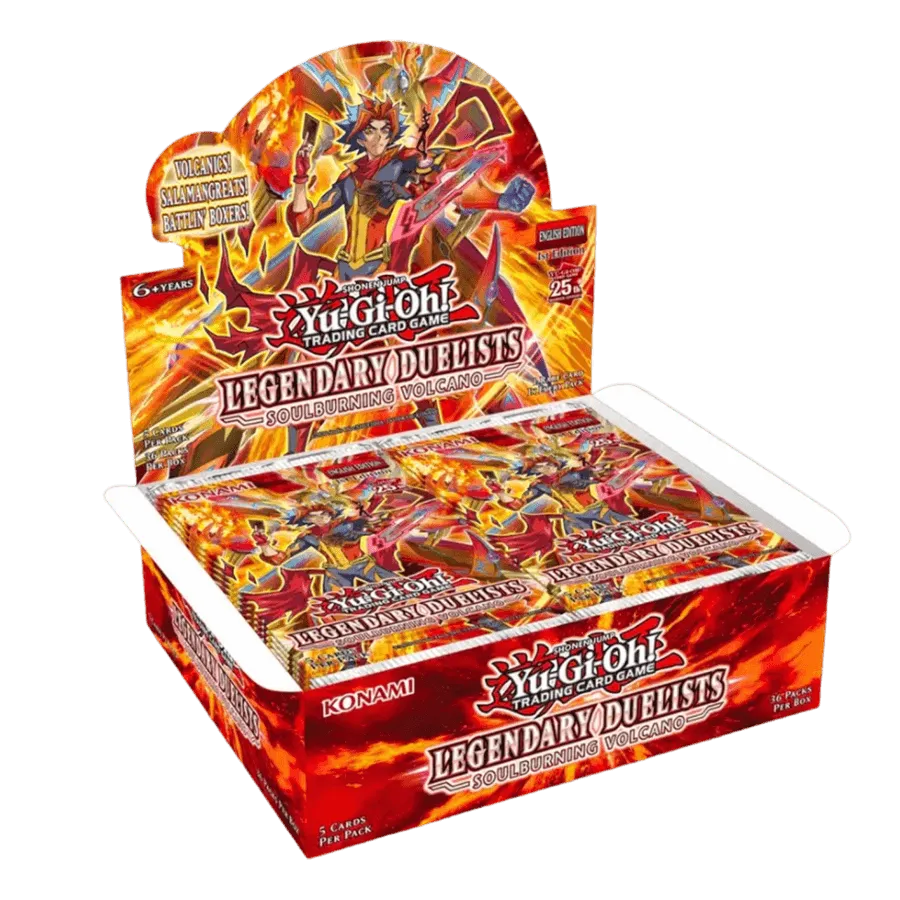 KON16499 Yu-Gi-Oh - Soulburning Volcano Booster (Display of 36) - Konami - Titan Pop Culture