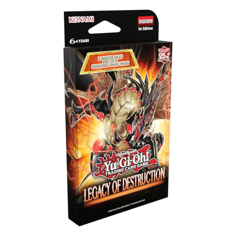 KON18499 Yu-Gi-Oh - Legacy of Destruction Tripack Tuckbox - Konami - Titan Pop Culture