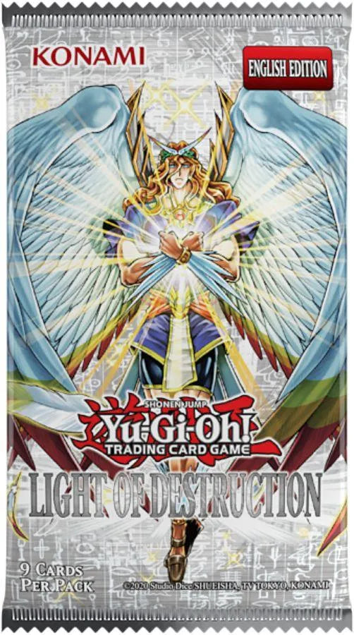 KON18668 Yu-Gi-Oh! - Light of Destruction Unlimited Reprint Booster (Display of 24) - Konami - Titan Pop Culture