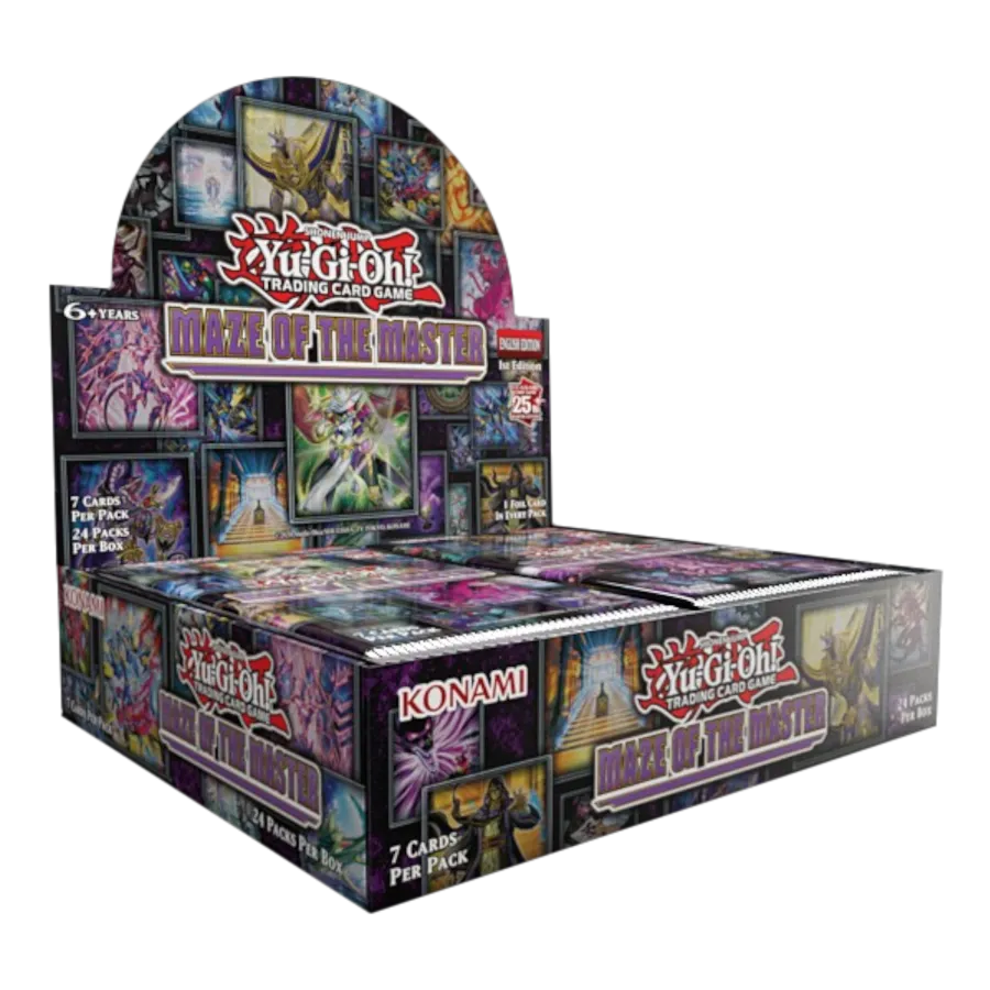 KON19006 Yu-Gi-Oh - Maze of the Master Booster (Display of 24) - Konami - Titan Pop Culture