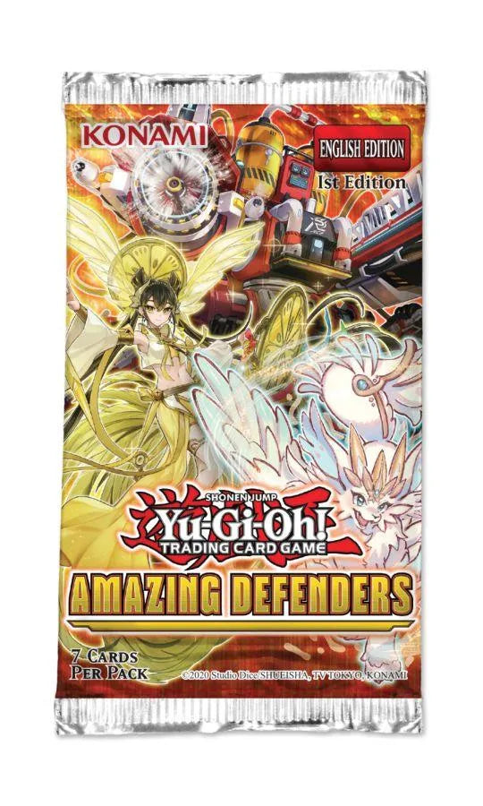 KON94828 Yu-Gi-Oh! - Amazing Defenders Booster (Display of 24) - Konami - Titan Pop Culture