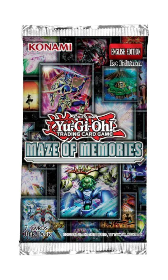 KON94852 Yu-Gi-Oh! - Maze of Memories Booster (Display of 24) - Konami - Titan Pop Culture