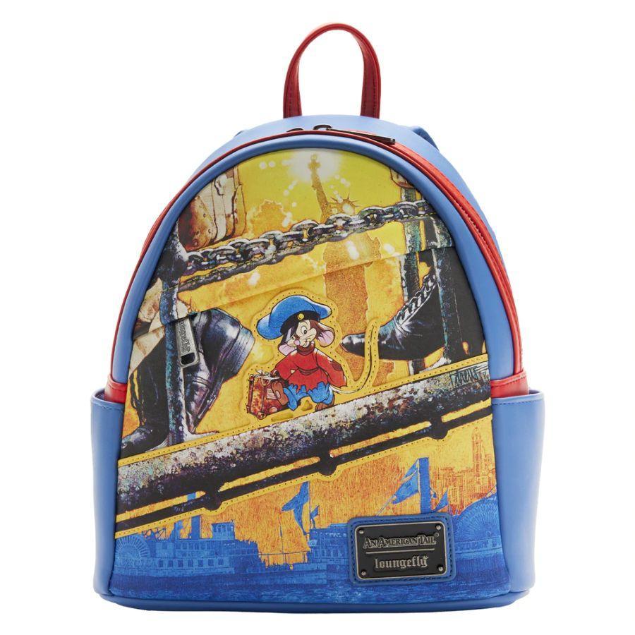 LOUAATBK0001 An American Tail - Fievel Scene Mini Backpack - Loungefly - Titan Pop Culture