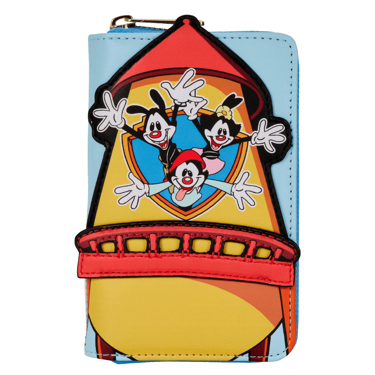 LOUANMWA0001 Animaniacs - WB Tower Zip Purse - Loungefly - Titan Pop Culture