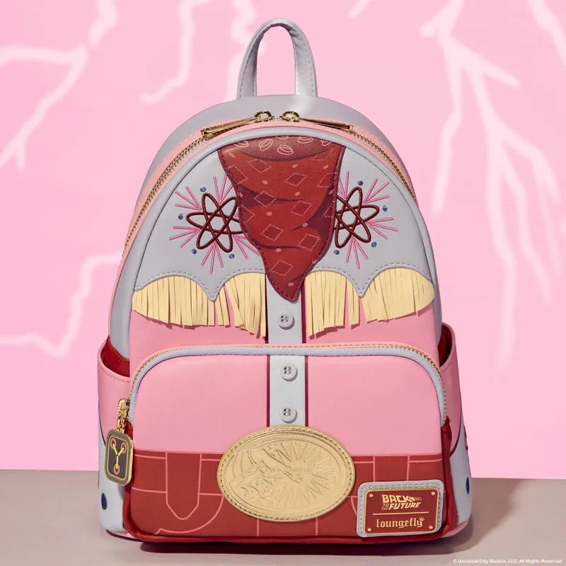 LOUBTFBK0008 Back to the Future - 40th Anniversary Mini Backpack - Loungefly - Titan Pop Culture