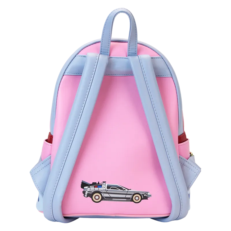 LOUBTFBK0008 Back to the Future - 40th Anniversary Mini Backpack - Loungefly - Titan Pop Culture