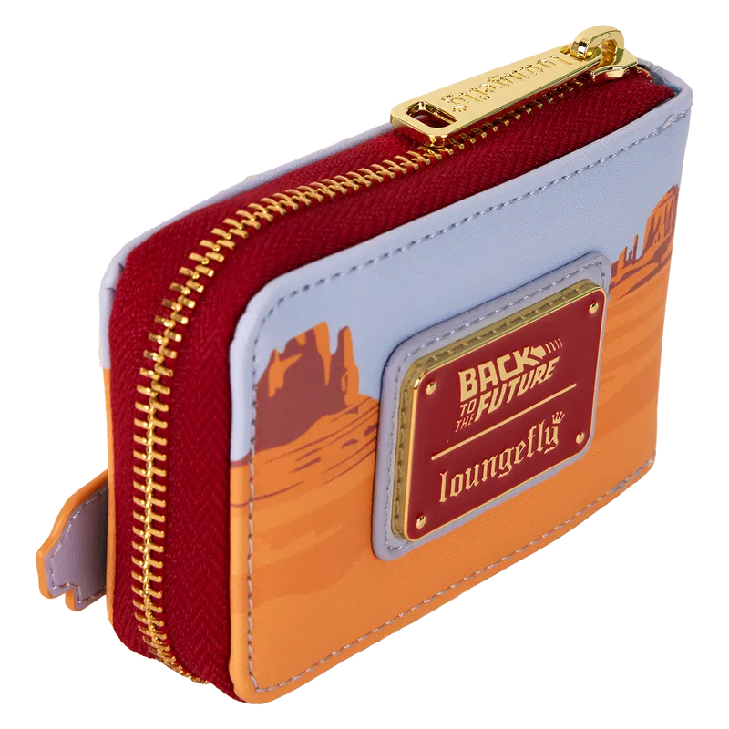 LOUBTFWA0003 Back to the Future - 40th Anniversary Delorean Accordion Wallet - Loungefly - Titan Pop Culture