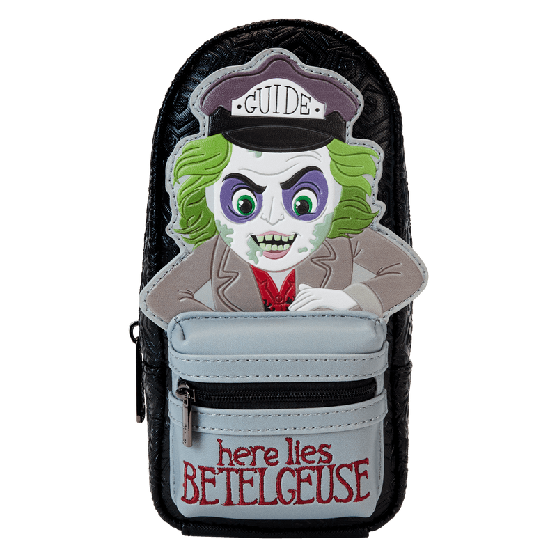 LOUBTJPCC0001 Beetlejuice - Here Lies Betelgeuse Mini Backpack Pencil Case - Loungefly - Titan Pop Culture