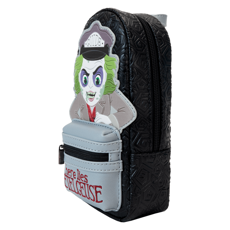 LOUBTJPCC0001 Beetlejuice - Here Lies Betelgeuse Mini Backpack Pencil Case - Loungefly - Titan Pop Culture