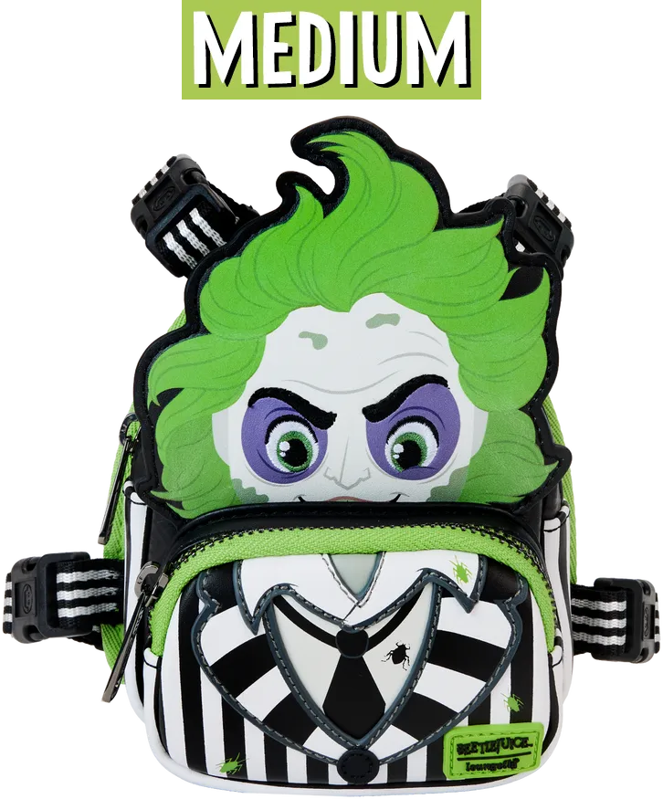 Beetlejuice - Cosplay Mini Backpack Dog Harness (Medium)