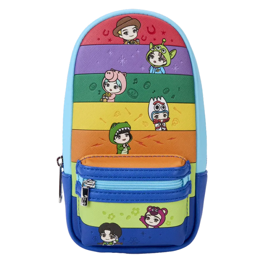 LOUBTSPCC0001 BTS - Toy Story "Tiny Tan" Mini Backpack Pencil Case - Loungefly - Titan Pop Culture