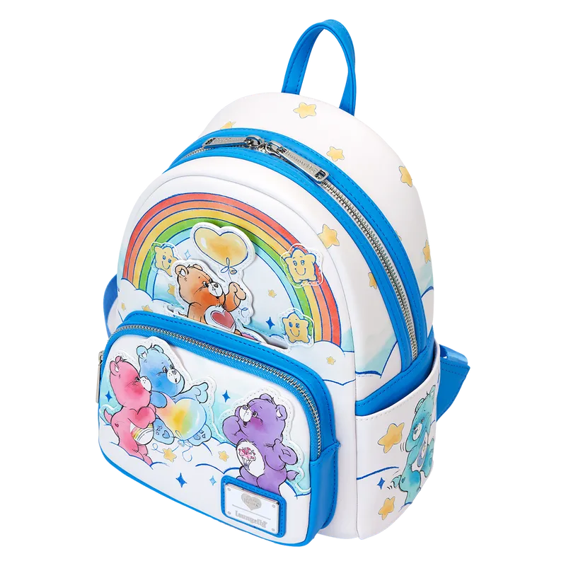 LOUCBBK0031 Care Bears - Rainbow Mini Backpack - Loungefly - Titan Pop Culture