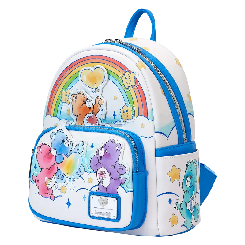 LOUCBBK0031 Care Bears - Rainbow Mini Backpack - Loungefly - Titan Pop Culture