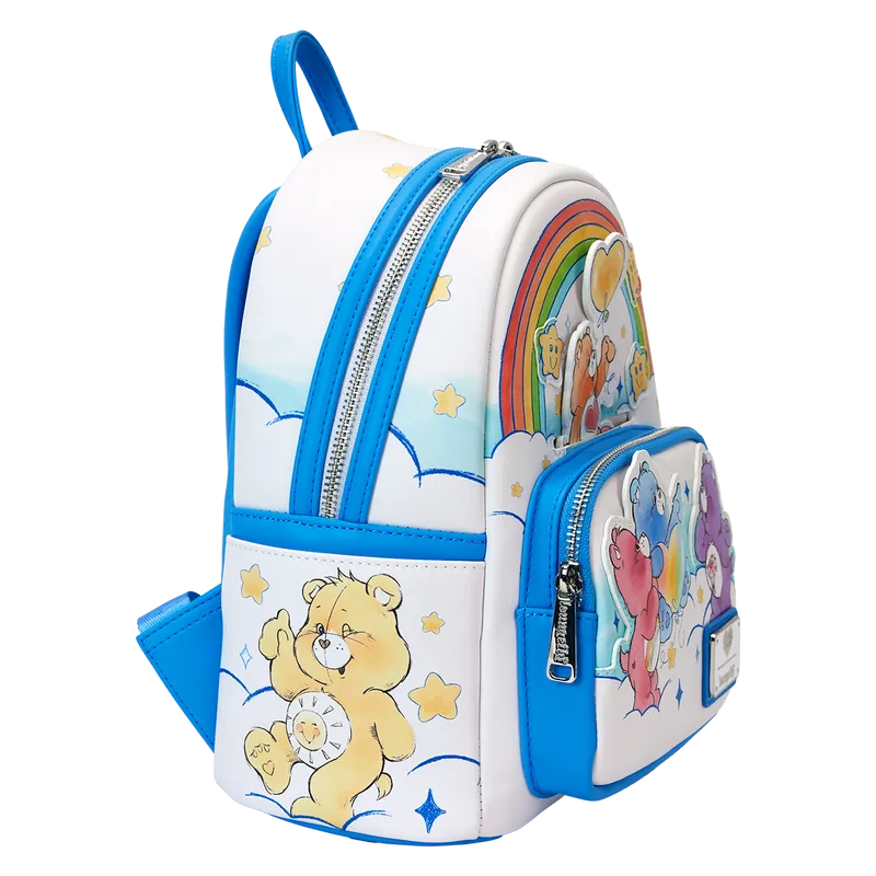 LOUCBBK0031 Care Bears - Rainbow Mini Backpack - Loungefly - Titan Pop Culture