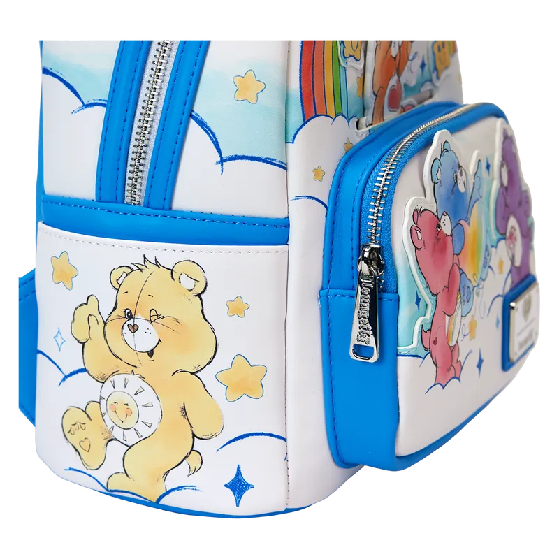 LOUCBBK0031 Care Bears - Rainbow Mini Backpack - Loungefly - Titan Pop Culture