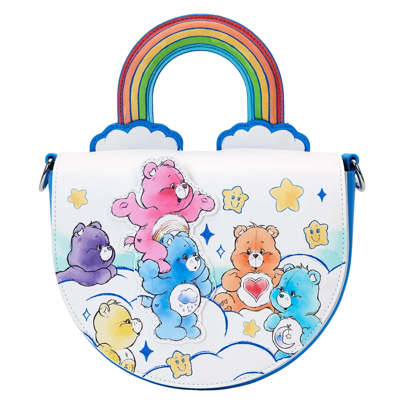 LOUCBTB0013 Care Bears - Rainbow Handle Crossbody Bag - Loungefly - Titan Pop Culture