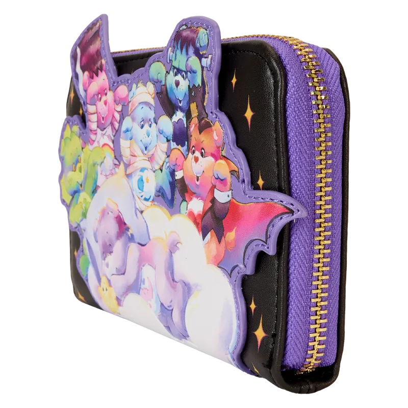 LOUCBUWA0001 Care Bears & Universal Monsters - Monsters Scary Dreams Zip Around Wallet - Loungefly - Titan Pop Culture