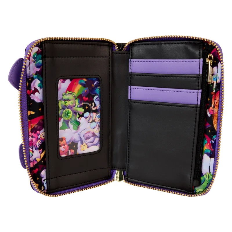 LOUCBUWA0001 Care Bears & Universal Monsters - Monsters Scary Dreams Zip Around Wallet - Loungefly - Titan Pop Culture