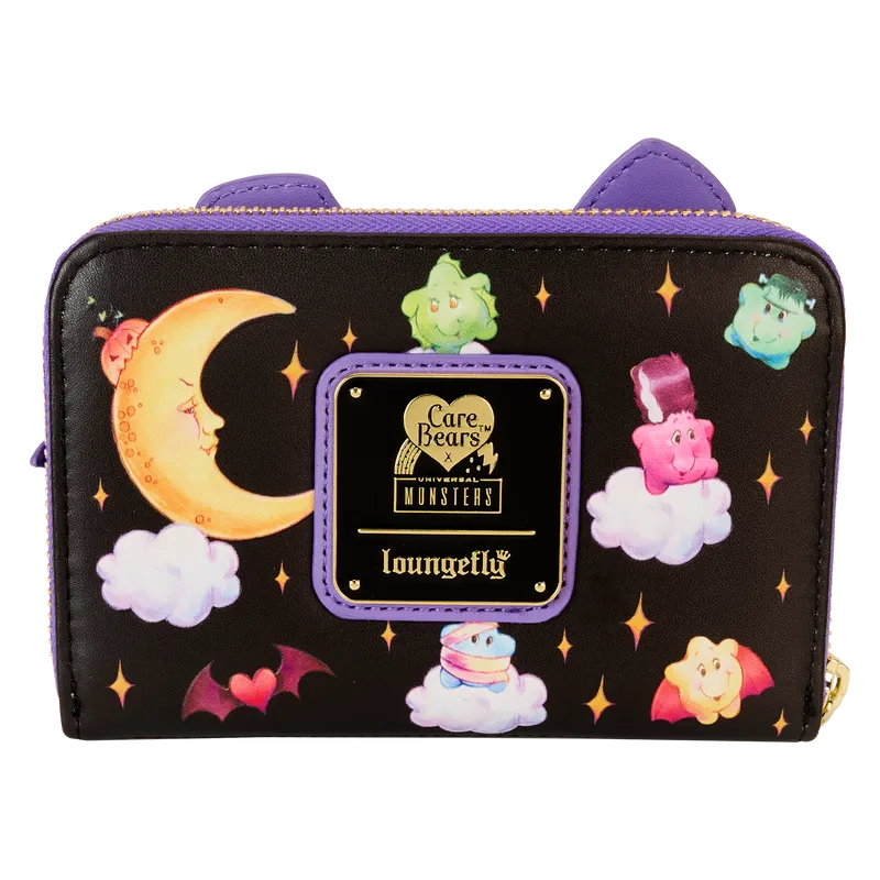 LOUCBUWA0001 Care Bears & Universal Monsters - Monsters Scary Dreams Zip Around Wallet - Loungefly - Titan Pop Culture