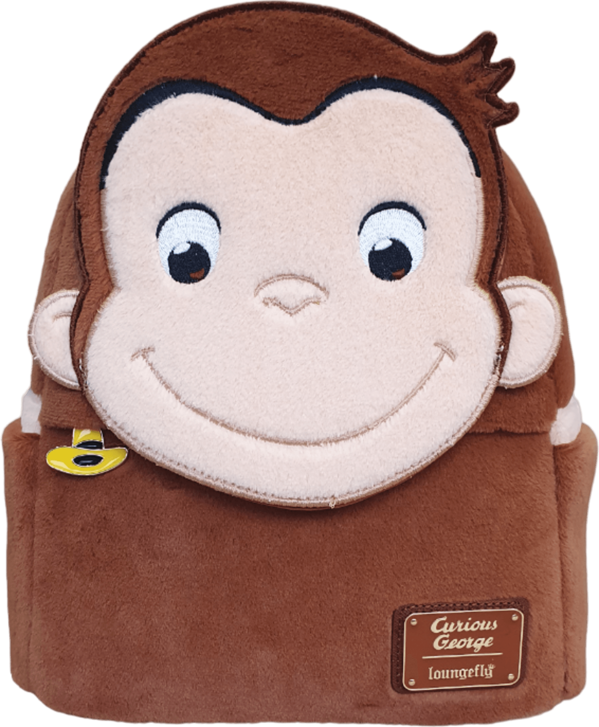 LOUCGBK0001 Curious George - Curious George US Exclusive Plush Cosplay Mini Backpack [RS] - Loungefly - Titan Pop Culture
