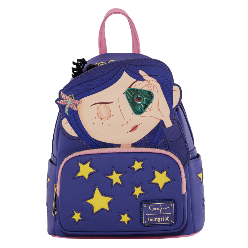 LOUCOBK0023 Coraline - Stars Cosplay Mini Backpack - Loungefly - Titan Pop Culture